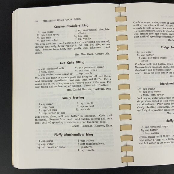 Christian Home Cookbook Traditional Family Recipes Mennonite Church Women 1991 - Picture 10 of 12